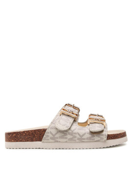 MICHAEL KORS KIDS Чехли Lorek Monogram MK100420 Vanilla - Mera.bg