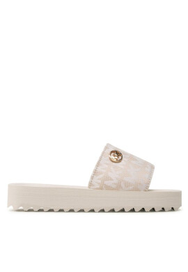 MICHAEL KORS KIDS Чехли Stelo MK100649C Oatmeal - Mera.bg