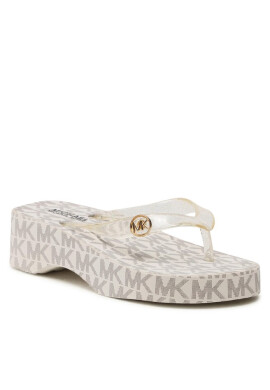 MICHAEL KORS KIDS Джапанки Lilo MK100679C Vanilla/Gold - Mera.bg