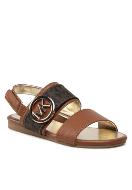 MICHAEL KORS KIDS Сандали Sydney Kenzie MK100632 Brown/Luggage - Mera.bg