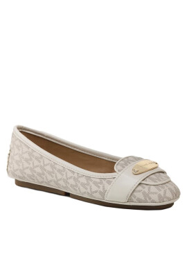 MICHAEL Michael Kors Балеринки Mk Plate Moc 40R3MKFR1B Vanilla - Mera.bg