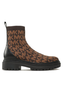 MICHAEL Michael Kors Боти Comet Lug Bootie 40F2CMFE5Y Blk/Brown - Mera.bg