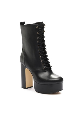 MICHAEL Michael Kors Боти Natasha Lace Up Bootie 40F3NAME6L Черен - Mera.bg