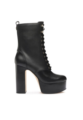 MICHAEL Michael Kors Боти Natasha Lace Up Bootie 40F3NAME6L Черен - Mera.bg