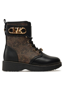 MICHAEL Michael Kors Ботуши Haskell Empire Monogram MK101097 Черен - Mera.bg