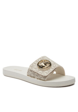 MICHAEL Michael Kors Чехли Mk Charm Slide 40R4MKFA1B Екрю - Mera.bg