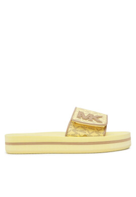 MICHAEL Michael Kors Чехли Mk Platform Slide 40S1MKFA2B Buttercup - Mera.bg