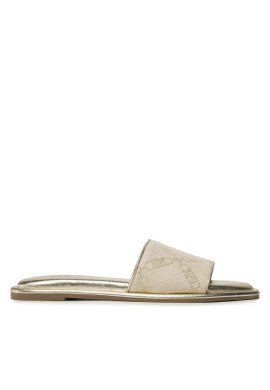 MICHAEL Michael Kors Чехли Hayworth Slide 40S3HAFS2Y Nat/Pale Gold - Mera.bg