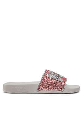 MICHAEL Michael Kors Чехли Gilmore Slide 40F2GMFA2D Royal Pink - Mera.bg