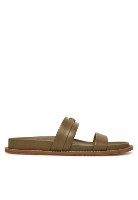 MICHAEL Michael Kors Чехли Mandy Flat Sandal 40S5MAFS2L Зелен - Mera.bg