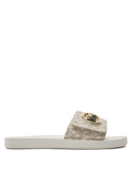 MICHAEL Michael Kors Чехли Mk Charm Slide 40R4MKFA1B Екрю - Mera.bg