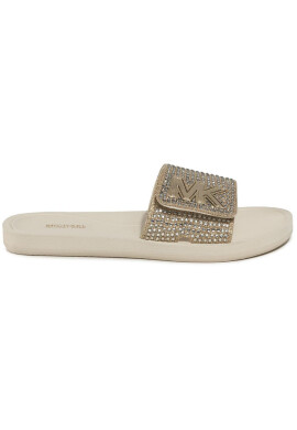 MICHAEL Michael Kors Чехли Mk Slide 40F8MKFA2D Pale Gold - Mera.bg