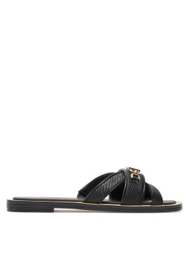 MICHAEL Michael Kors Чехли Tiffanie Flat Slide 40S4TFFS1D Черен - Mera.bg