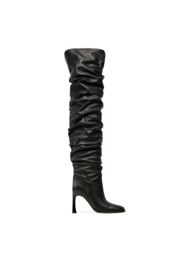 MICHAEL Michael Kors Чизми Kelsea Leather Slouchy Boot 40F4KLHB5L Черен - Mera.bg