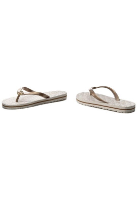 MICHAEL Michael Kors Джапанки Mk Flip Flop Stripe Eva 40S7MKFA4Q Vanilla - Mera.bg