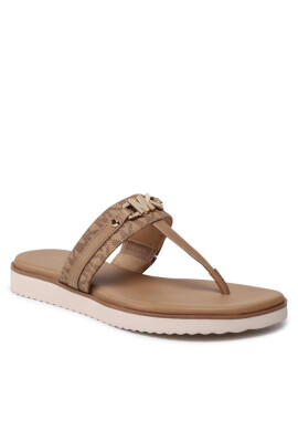 MICHAEL Michael Kors Джапанки Farrah Thong 40R2FHFA1B Camel - Mera.bg