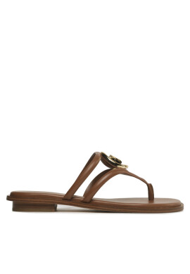 MICHAEL Michael Kors Джапанки Hampton Flat 40S3HMFS1L Luggage - Mera.bg