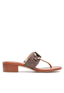 MICHAEL Michael Kors Джапанки Izzy Thong 40S2IZFA1B Brown Multi - Mera.bg