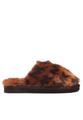 MICHAEL Michael Kors Пантофи Janis Slipper 40F1JAFA2Y Luggage - Mera.bg
