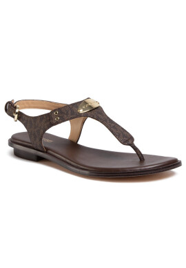 MICHAEL Michael Kors Сандали Mini Mk Logo 40R5MKFA1B Brown - Mera.bg