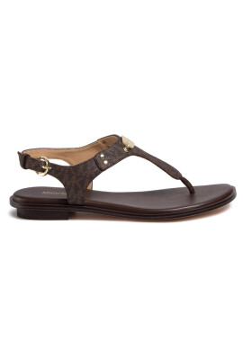 MICHAEL Michael Kors Сандали Mini Mk Logo 40R5MKFA1B Brown - Mera.bg