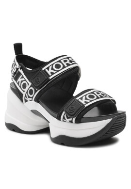 MICHAEL Michael Kors Сандали MICHAEL KORS KIDS Maverick Sandal 43S2MVFA1D Blk/Wht - Mera.bg