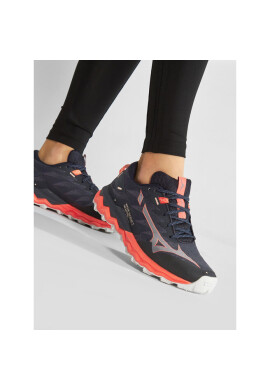 Mizuno Обувки Wave Daichi 7 J1GK227171 Night Sky/Quciksliver/Hot Coral - Mera.bg