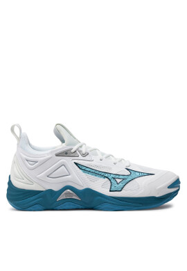 Mizuno Обувки за зала Wave Momentum 3 V1GA2312 Бял - Mera.bg