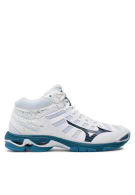 Mizuno Обувки за зала Wave Voltage Mid V1GA2165 Бял - Mera.bg
