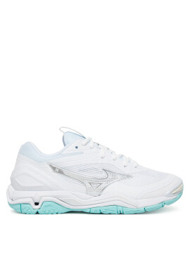 Mizuno Обувки за зала Wave Stealth 6 X1GB2430 Бял - Mera.bg