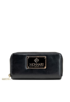 Monnari Голям дамски портфейл PUR0131-020 Matt Black - Mera.bg