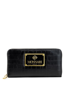 Monnari Голям дамски портфейл PUR0140-020 Matt Black - Mera.bg