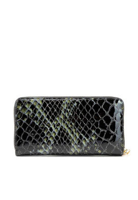 Monnari Голям дамски портфейл PUR0140-M20 Black With Green - Mera.bg