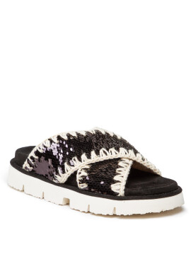Mou Чехли Criss-Cross SW461000G Black - Mera.bg