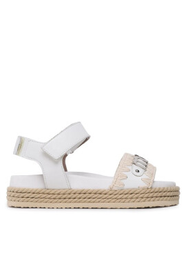 Mou Сандали Rope Bio Sandal # 02 SW451000C Patent White - Mera.bg