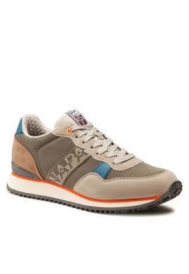 Napapijri Сникърси Cosmos NP0A4HL5 Beige/Green NBA1 - Mera.bg