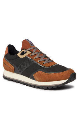 Napapijri Сникърси Lotus01 NP0A4HVL Black/Brown MG2 - Mera.bg