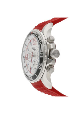Nautica Часовник NAPNSS215 Red/Silver - Mera.bg