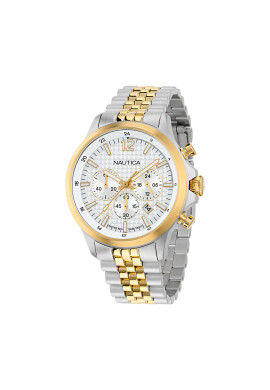 Nautica Часовник Blueocean Chronograph NAPBOF408 Сребрист - Mera.bg