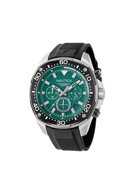 Nautica Часовник Bluesail Chronograph NAPBSF405 Черен - Mera.bg