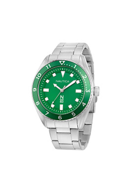 Nautica Часовник Finn World NAPFWF408 Сребрист - Mera.bg