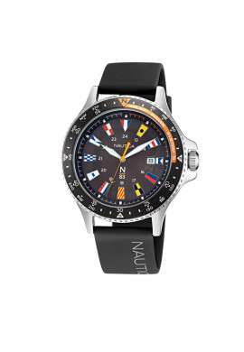 Nautica Часовник N-83 NAPCBA130 Silver/Black - Mera.bg