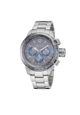 Nautica Часовник NAPBFF103 Сребрист - Mera.bg