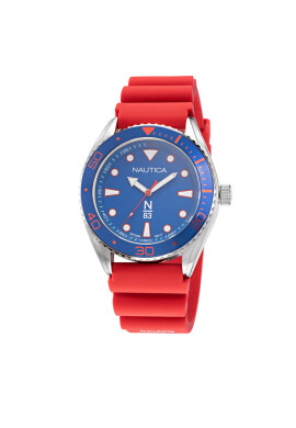 Nautica Часовник NAPFWS220 Red/Navy - Mera.bg