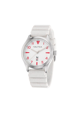 Nautica Часовник NAPHBS403 Бял - Mera.bg