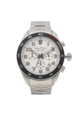 Nautica Часовник NAPKBS226 Silver/White - Mera.bg