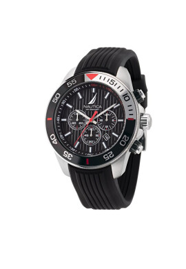 Nautica Часовник NAPNOS301 Silver/Black - Mera.bg