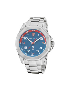 Nautica Часовник NAPTBS206 Сребрист - Mera.bg