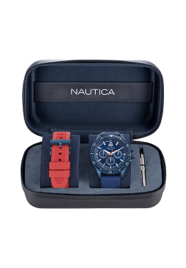 Nautica Часовник Nct Windrose NAPWRF404 Син - Mera.bg