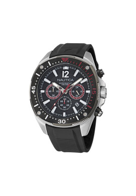 Nautica Часовник Sporty Chronograph NAPBSS501 Сребрист - Mera.bg